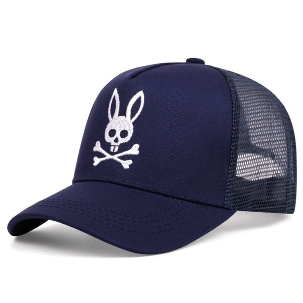 Caps de bola Bad Bunny Rabbit Borderyy Men Mulher Caminhão Capinho Caps de Baseball Mesh Mesh 231208 4956