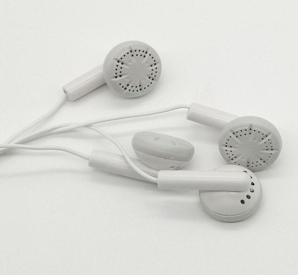300pcslot weiß billigste Einweg -Ohrhörer -Kopfhörer -Headset für Bus oder Zug oder Flugzeug einmal verwenden kostengünstige Ohrhörer für schoo6484209