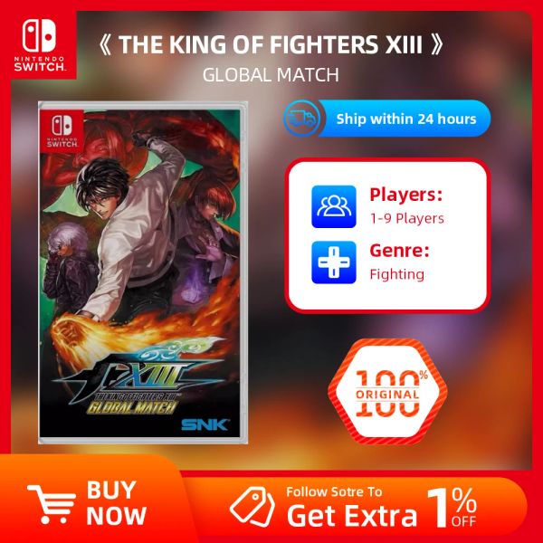 Сделки Nintendo Switch Game The King of Fighters XIII Global Match Card для Switch Oled Lite The King of Fighters 13