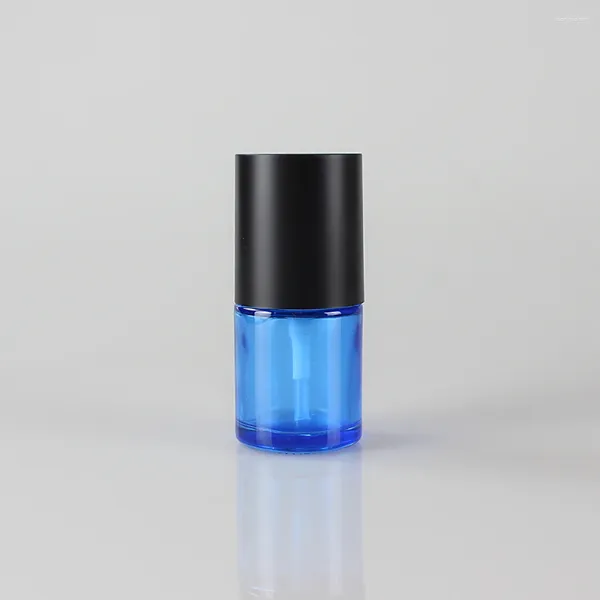 Bottiglie di stoccaggio glassata in vetro verde/blu 20 ml di spray flacone spray body lozione