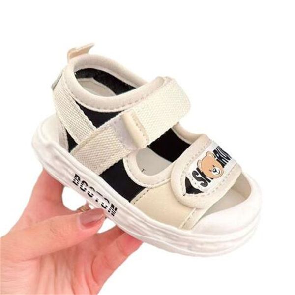 Fashion Baby First Walkers süße Jungen Mädchen Sandalen Fashion Kids Schuhe weiche Krippenschuhe Kleinkinder Säugling Anti -Slip -Sneaker