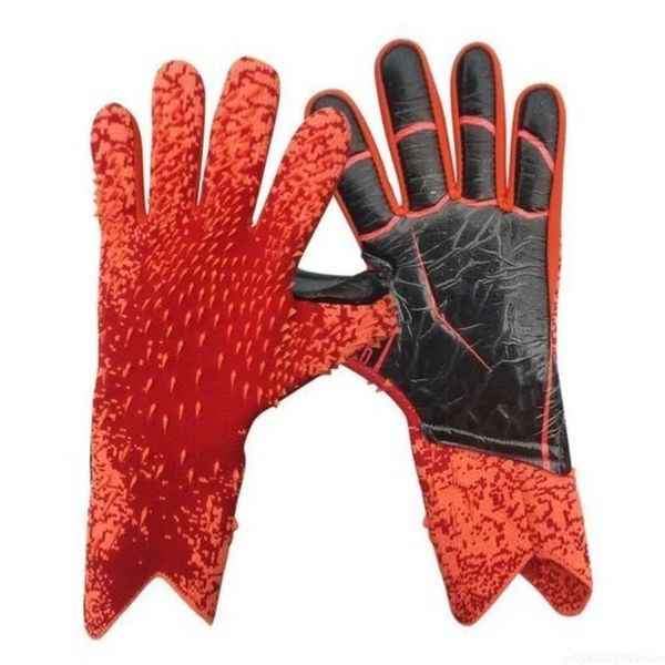 Portiere calcistiche guanti sportivi professionisti da addestramento per adulti da uomo indossare guanti in lattice resistenti al portiere 240407