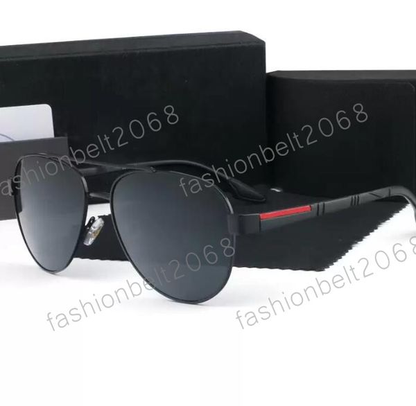 Óculos de sol ovais de luxo para homens designers tons de verão polarizados óculos polarizados de óculos de sol vintage pretos de grandes dimensões de mulheres óculos de sol masculino