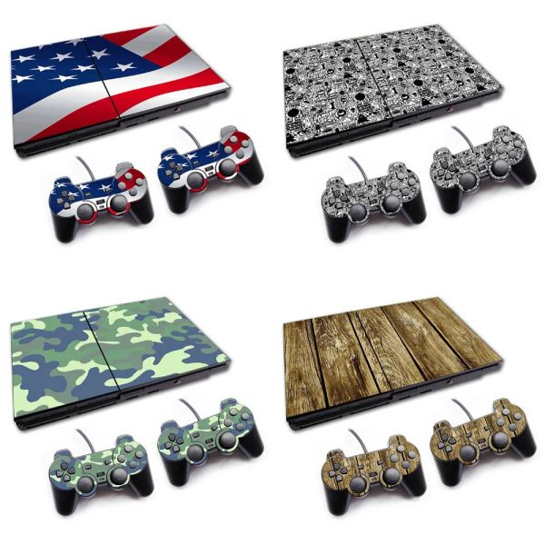 Joysticks para PS2 Slim 70000 Console Skin Stick