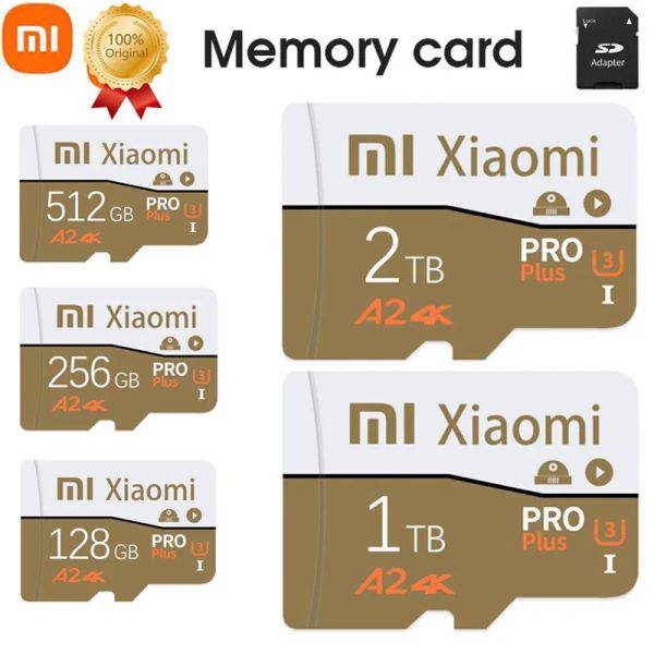 Карты Xiaomi 2TB High Speed Class10 1TB SD/TF Flash Card для смартфона SD Memory Card Mini TF Card для телефона V30 для телефона/Xiaomi