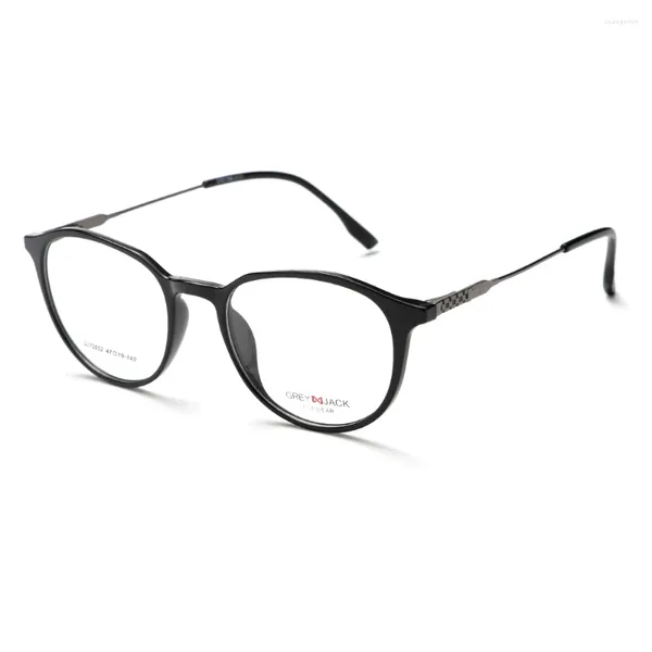 Солнцезащитные очки рамы ультра-освещенные гибкие TR-очки рама ретро круглые рецептурные очки мужчины женщины Оптическая Oculos Myopia Spectacle