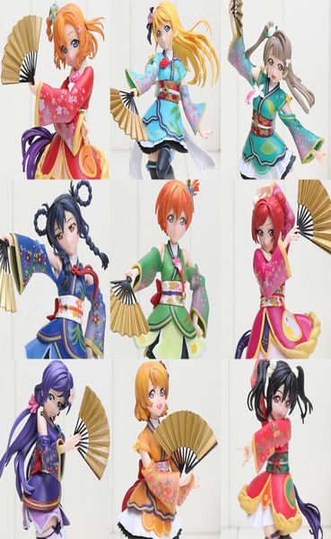 Anime 17cm Love Live Action Figure Fate Zero Minami Kotori Sonoda Umi Hoshizora Rin Tojo Nozomi Kimino PVC Collezione Toy 10089799693