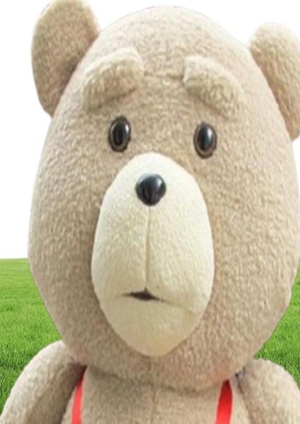 Grande tamanho Ted The Bear Plexhed Plush Bear Toys 18quot 45cm de alta qualidade3361017