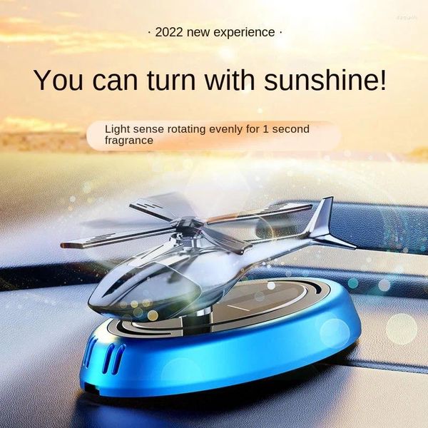 Auto Fragrance Solar Airplane Center Console Console Ornamento Ornamento Sede girevole Creative Pendulum Throwiner Accessori interni
