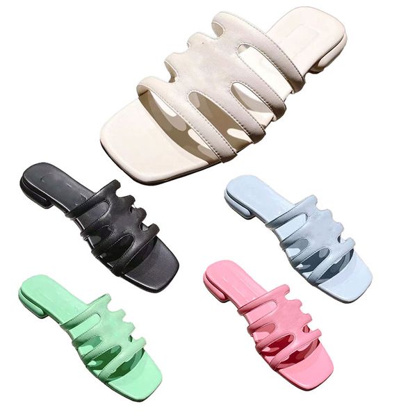 All Weather Grip Women Sandals Sapatos Designers Sandálias Sandálias Designer famosas folhas de grife femininas Chaussure Sunny Perfect Fit Perfect