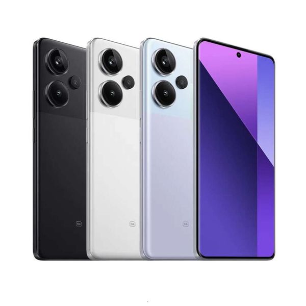 Orijinal Xiaomi Redmi Note 13 Pro Plus 8G 12G 256GB 512GB 5G Akıllı Telefon Boyutluğu 7200 Ultra Sekiz Çekirdeği 5000 MAH Android Telefon