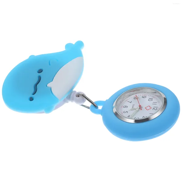 Orologi tascabili Stretoscopio orologio Miss cronografo in acciaio inossidabile silicone