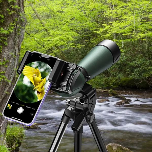 Teleskop Teleskop Telefonhalter Universal Handy Adapter Clip -Mount für binokulare monokulare astronomische Spotting -Geltungsmikroskop