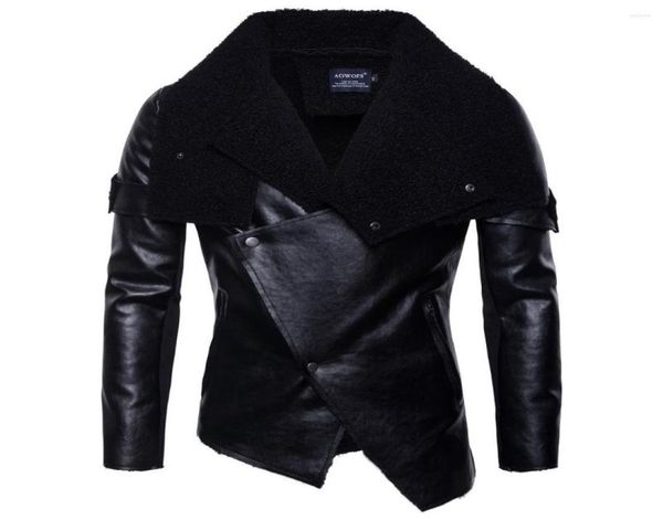 Giacche Men039s 2022 MEN39s giacca in pelle motociclistica personalizzata Personalizzata Mashion abbigliamento maschio5606179
