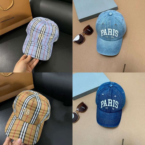 Designer Men Hat Women Mulheres Bordado Baseado Baseball Cap atacado Summer Cem Tome Proteção Sun Hats Retro Classic S