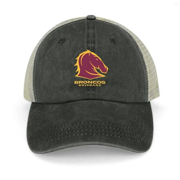 Ballkappen Brisbane Broncos Team Logo Rugby Cowboy Hat Foam Party Sonnenschutzmittel Männer für Männer