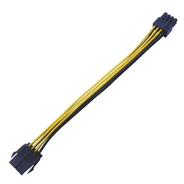 Netzkabel professionell 8Pin bis 8Pin 32cm Grafikkarten -Leistungsdatenkabel Splitter für Computer -PC geeignet