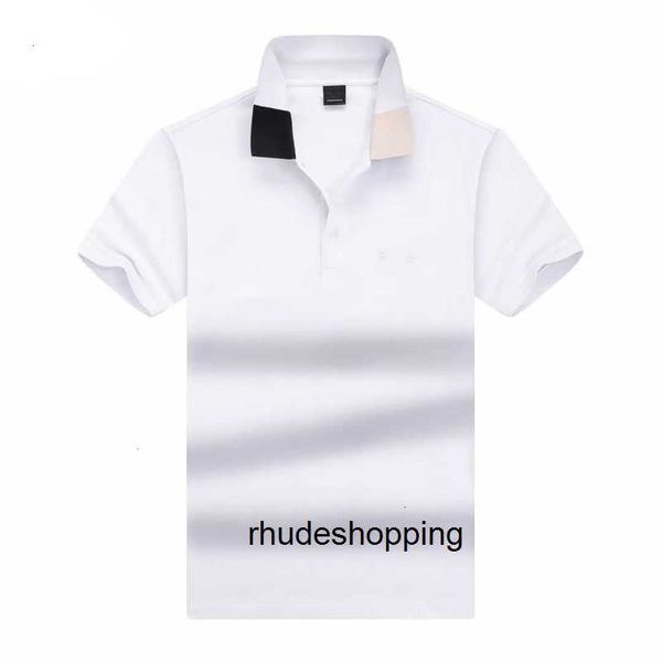 Bosss Polo Shirt Designer maschile Polos Thirt Casual Business Golf T-shirt Pure Cotton Short Short 2024 Brand Fashion Brand Summer Top Abiti 7p72