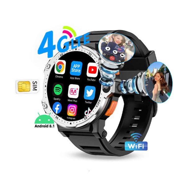 PG999 4G Android WiFi smartwatch Android 8.1 SIM Card Mobile Phone GPS PG999 Smart Watch con telecamera SIM Call 2023