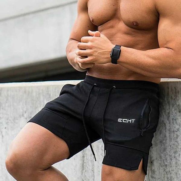 Shorts maschile palestra da uomo pantaloncini di cotone in cotone spiaggia corto pantaloni corti slip pantaloni maschili maschi sudare pantaloncini jogger 240419 240419