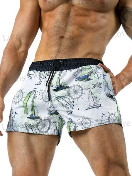 Shorts masculinos novos shorts de corrida homens roupas de banho de banho de banho 2023 Turncos de natação Swort Swort String Quicking Sexy Ext