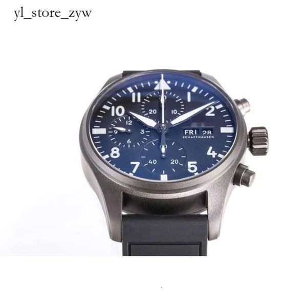 IwCity Watch Menwatch IWC WATC Luxury Mens Big Pilot Uhren hochwertige automatische mechanische Uhren Super Luminous Date Watchmen Lederband Montre Luxe CDP ES MEN 9619