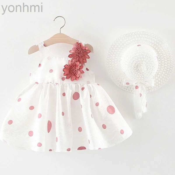 Vestidos de menina Vestidos de bebê de verão coreano