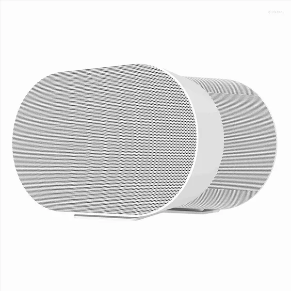 Caschetti di gioielli Montaggio a parete Metal Perbine per Sonos ERA 300 Audio Porta di stoccaggio Audio Organizzatore Smart Speaker STALLET White White