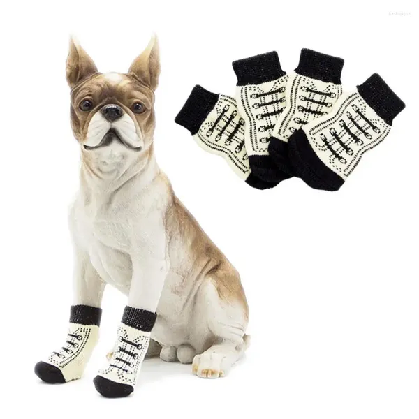 Abbigliamento per cani copre cani 4 pepcs calzini per animali