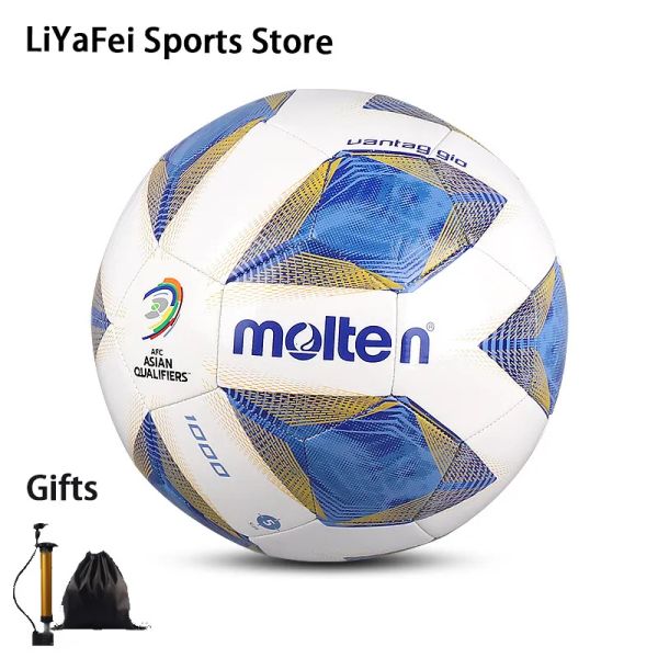 Balls bolas derretem tamanho 3 4 5 bolas de futebol adultos de treinamento padrão correspondem bolas de futebol de futebol externo infantil de futebol futuro