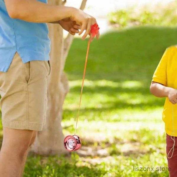 Yoyo yoyo top alaşımı yoyo oyuncak duyarlı yoyo güçlü etkiye dayanıklı hile yo-yo topu çocuklar için el-göz koordinasyonu için top