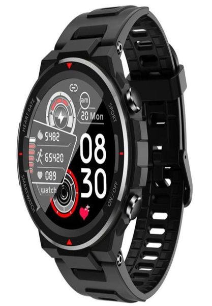 Smart Watch для мужчин Женщины Большой батарея GPS -пробег 24H12H Формат Время