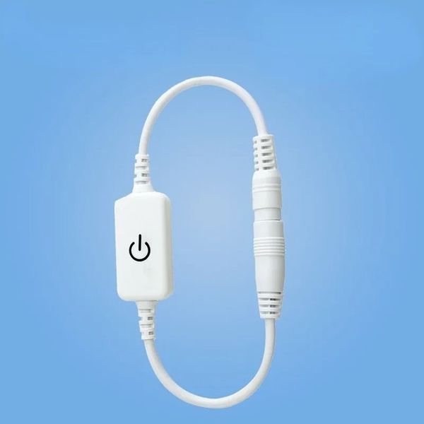 LED Strip Touch Dimmer Helligkeit Steuerelement LED Dimmer Switch 1Keys Dimmer 12V-24V Leuchtschalter Einstellung 3528 5050 5630