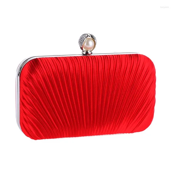 Bolsa de noite bolsa feminina para feminino Bolsa de cetim ombro de noiva da embreagem de casamento Makeup XST213-A