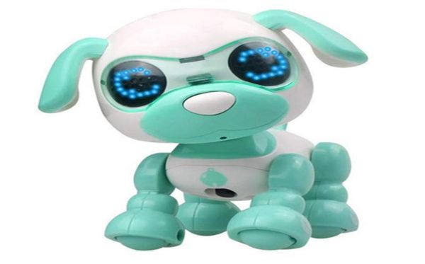 Электронные домашние животные робот собаки щенки игрушки для детей Интерактивная игрушка день рождения нынешние подарки для рождественских подарков мальчик 7785942