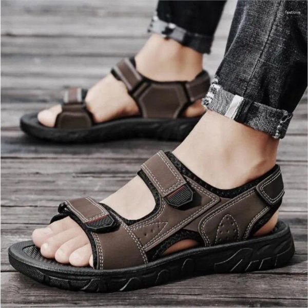 Sandals for Men Summer Sports Casual Plus size adolescenti non slip Shoet Shoes D631