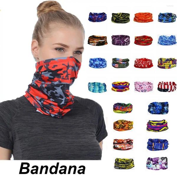 Bandanas Outdoor Sunshade воротник защищает шапочку магический шарф для шарфы на шею турбанного нагрудного навеса