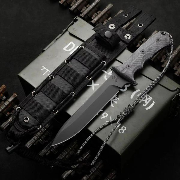 Крис Рив Бойт фиксированный лезвие нож CR карманные тактические ножи для спасения инструментов EDC