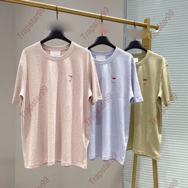 2024 Amis Erkek Kadın Tasarımcısı Tişört Yaz Tee Fildiler Moda Üstleri Luxurys Marka Unisex Style Pamuk Tshirt Beden S-XL