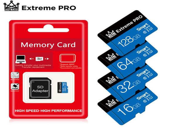 Extreme Pro Micro SD -карта Флэш -карты памяти 128 ГБ 64 ГБ 256 ГБ 512 ГБ 32 ГБ 128 ГБ MicroSD класс 10 Высокая скорость 8359989