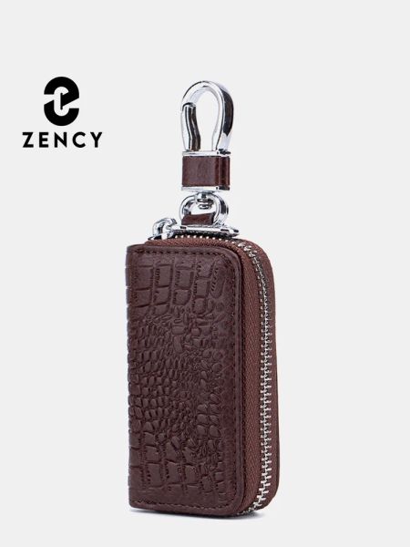 Portafogli zency New Genuine Leather Alligator Women Auto Key Holti