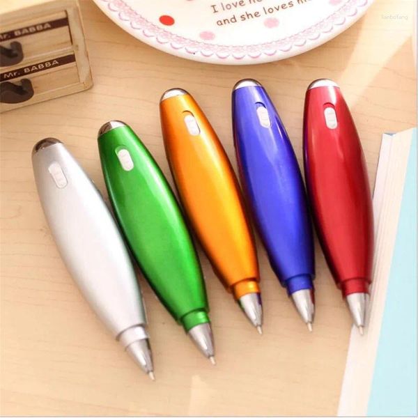 Kombinasyon Beyin Pen Yapışkan Not Işık Üçlü Çok Fonksiyonlu Ball Pens Mesajer Kağıt Kurtarıcı Kırtasiye