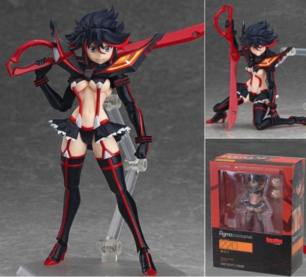 Anime Kill la Kill matoi ryuuko figma 220 figuras de ação boneca de brinquedo 15cm Q072222266982