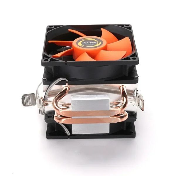 2024 Эффективный охлаждающий вентилятор CPU Cooler 3PIN для Intel LGA 1150 1151 1155 1156 775 1200 AMD AM3 AM4 Тихой вентилядор молчаливый радиатор для тихого вентилядора тихой радиатор