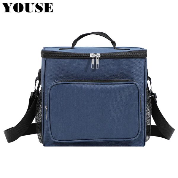 Taschen Thermal Ice Box Lunchbag Kühler gepackter Rucksack Thermalpicknick Handtaschen Kühlschrank im Auto Beach Bier tragbarer Mini -Kühlschrank