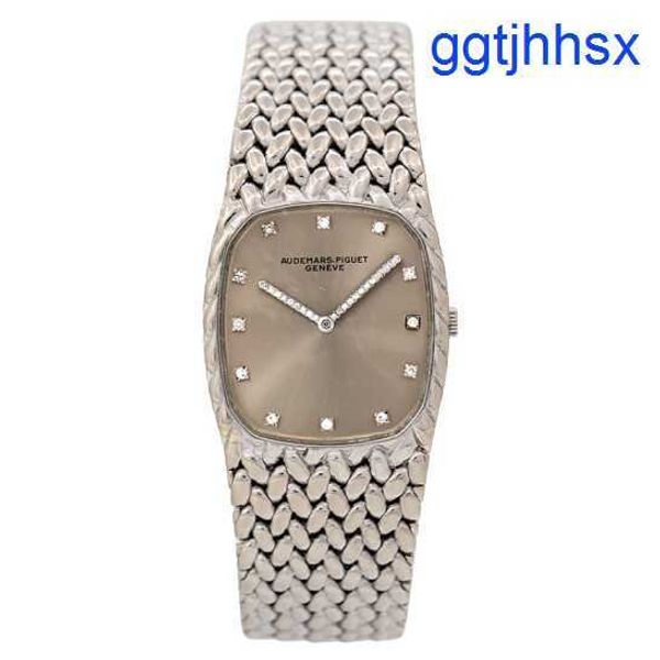 Popular AP Wrist Watch 18K White Gold Gold Graduado Diamond Manual Modans Moda Feminina Relógios Luxurosos Swiss Watch Watch Watches de última geração