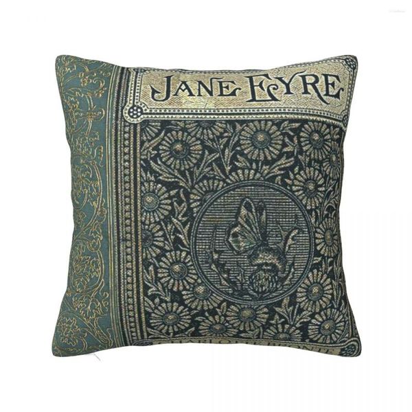 Travesseiro Jane Eyre Antigo Livro Cover Design Decorativo S para Living Room Child