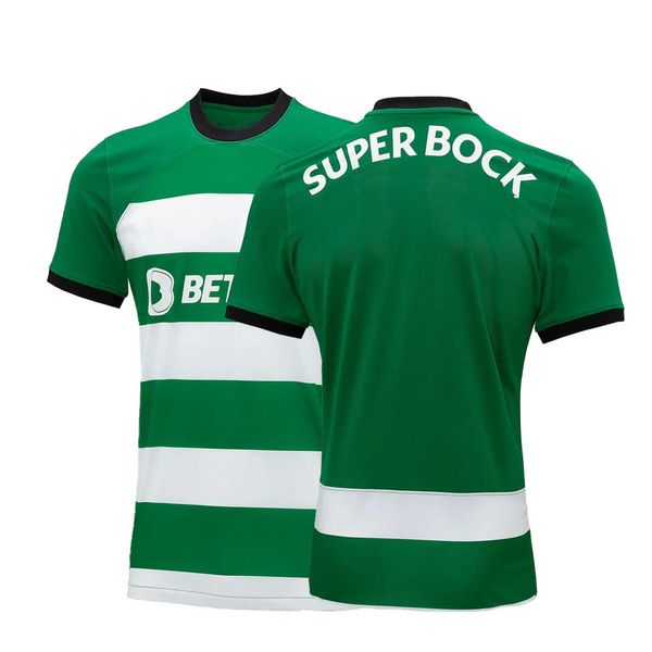 Herren T-Shirts Herren T-Shirt Sommer 3D-Druck Portugal SCP Fußball Kinderkinder T-Shirt Casual Fashion Sports Schnell trocknen atmungsaktives Top T-Shirt J240419
