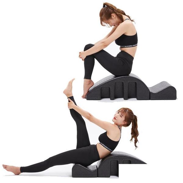 Fitness integrato equipaggiamento yoga arco piegatura della vertebra cervicale attrezzatura pe-curva a forma di dorsale correttore di allenamento accessori18l