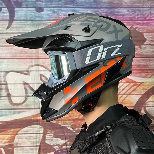 Motorradhelme Offroad Helm Mountainbike ATV Downhill Punkt 3 kostenloses Geschenk geeignet für Kinder